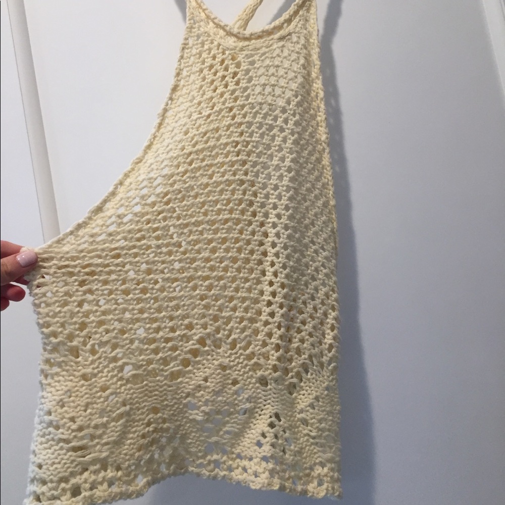 Urbans outcfitters crochet knit tank